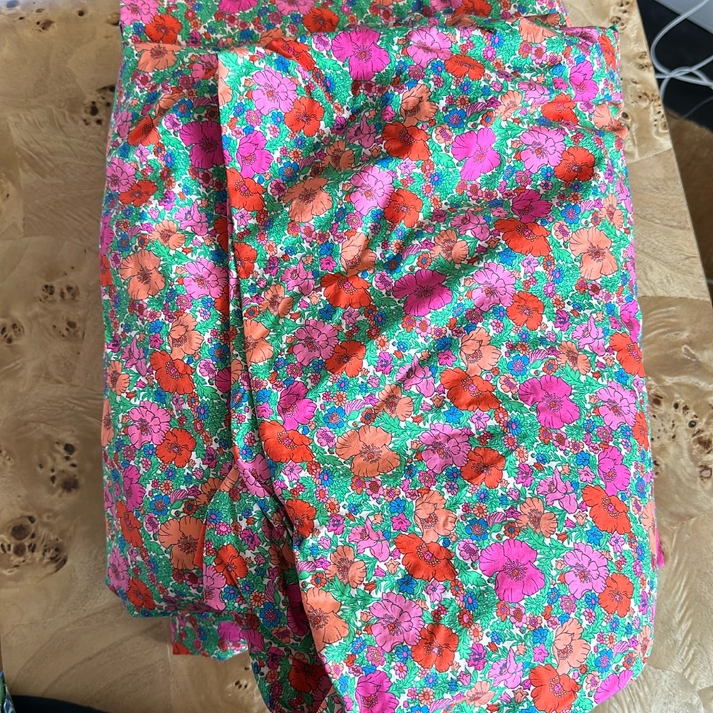 J.Crew liberty of London sheet set. KING Meadow Song